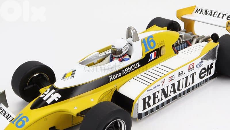 Rene Arnoux Renault RS10 (GP Great Britain 1979) diecast model 1;18 1