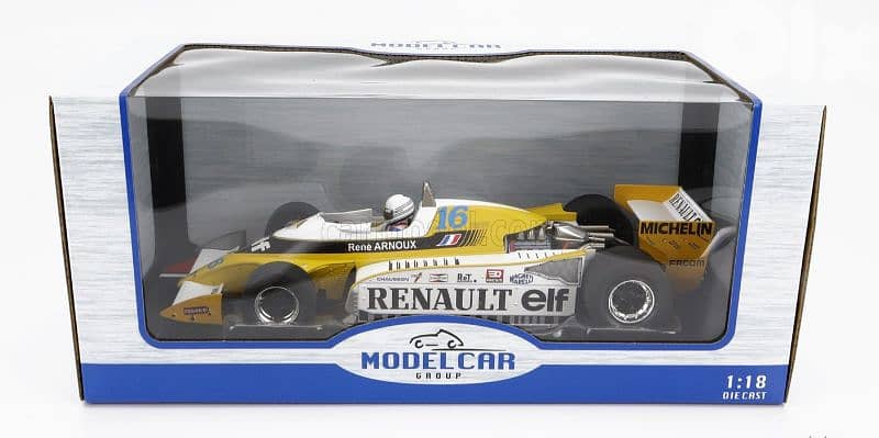 Rene Arnoux Renault RS10 (GP Great Britain 1979) diecast model 1;18 6