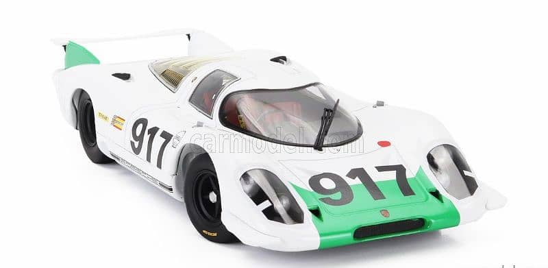 Porsche 917 LH #917 Genova Motor Show 1969 diecast car model 1;18 2