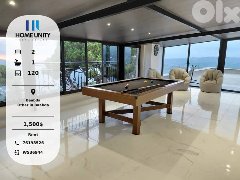 Apartment for Rent in Qoubbeiaa 0