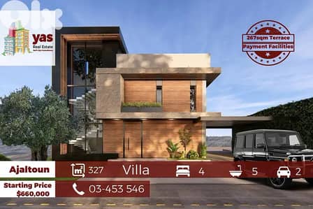 Ajaltoun 327m2 | 267m2 Terrace |Under Construction | Villa | View | BG Ajaltoun 327m2 | 267m2 Terrace |Under Construction | Villa | View | BG