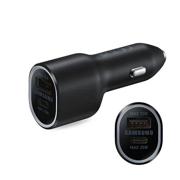 Samsung Car Charger Duo 25w and 15w 0
