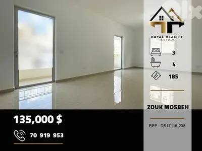 apartments for sale in zouk mosbeh keserouan شقق للبيع في ذوق مصبح apartments for sale in zouk mosbeh keserouan شقق للبيع في ذوق مصبح