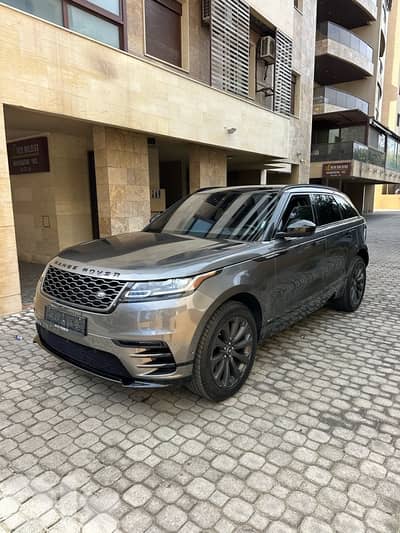 Range Rover Velar P 250 R-Dynamic 2019 gray on black (clean carfax)