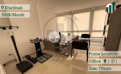 Office for Rent in Kfarhbab !! Office for Rent in Kfarhbab !!