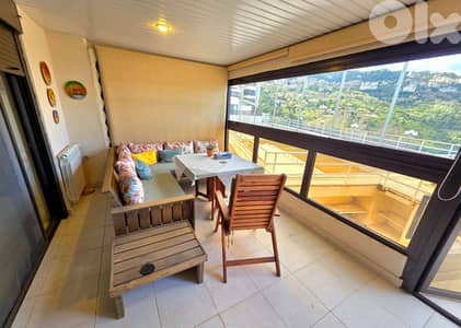 Fully Renovated and Furnished Apartment for sale in Beit Chabeb + view