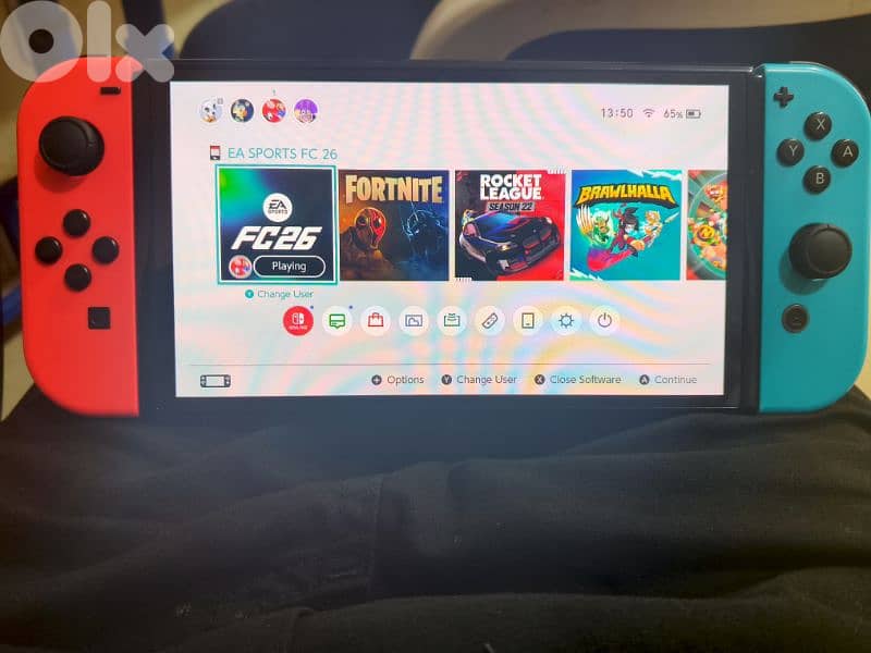 Nintendo switch oled 0
