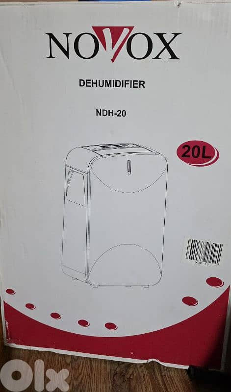 Novox NDH-20 Dehumidifier (20L) 0