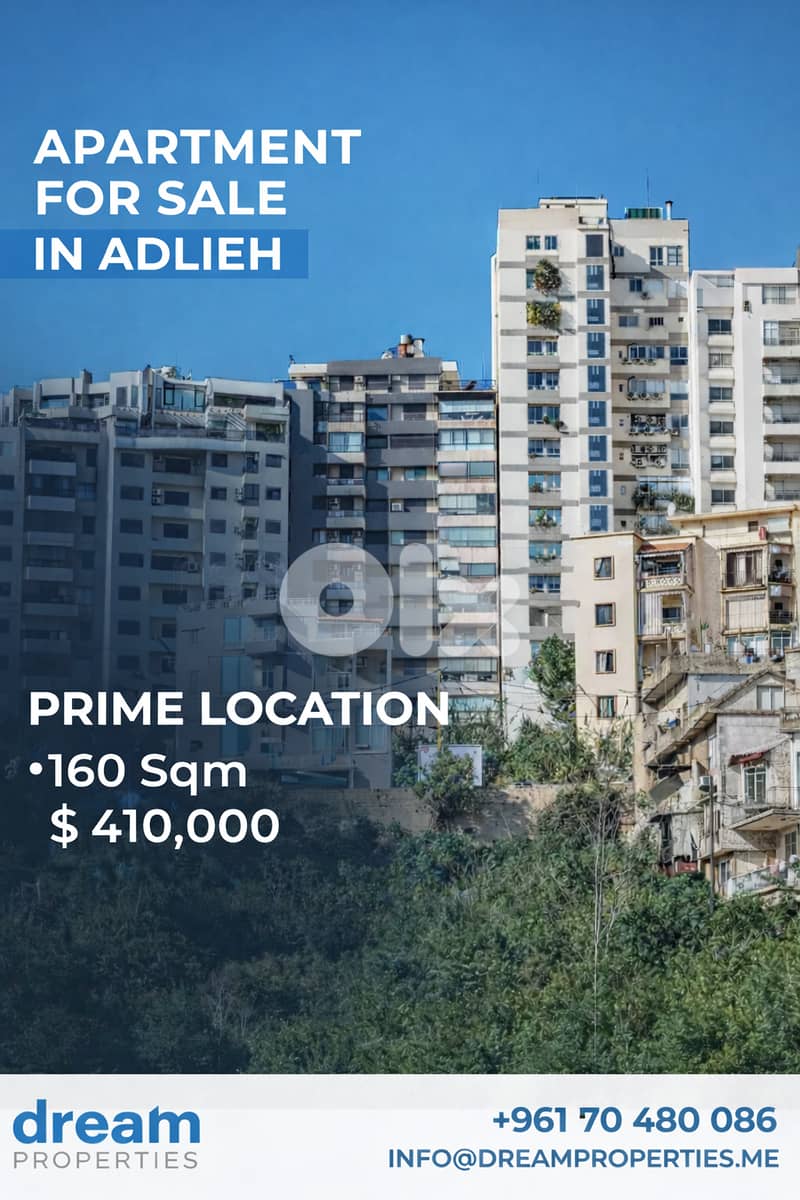 Prime Location Apartment For Sale In Adlieh adl0193dpea 0