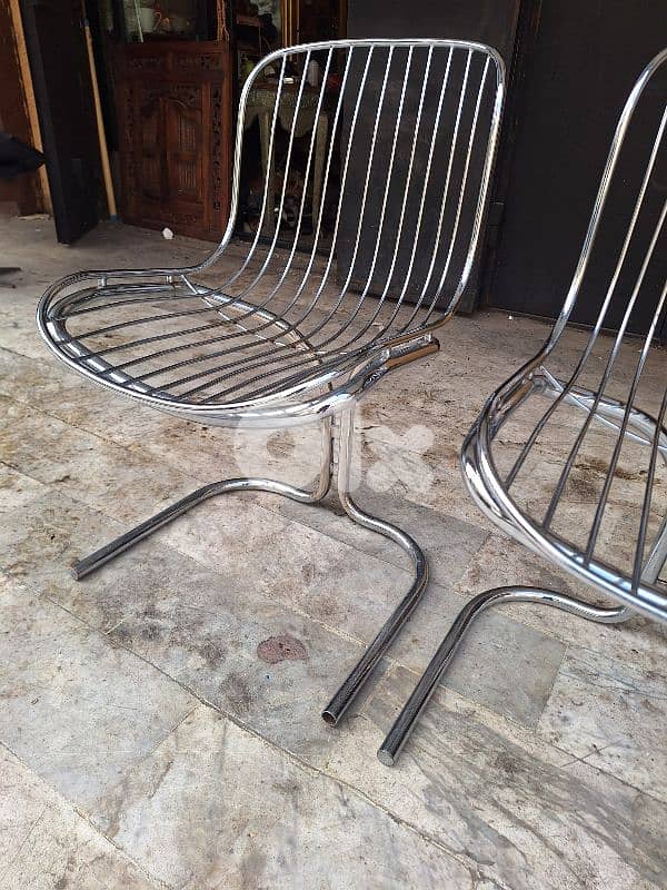 two chairs Radiofreccia by Gastone Rinaldi for Rima designer , 1970s 2