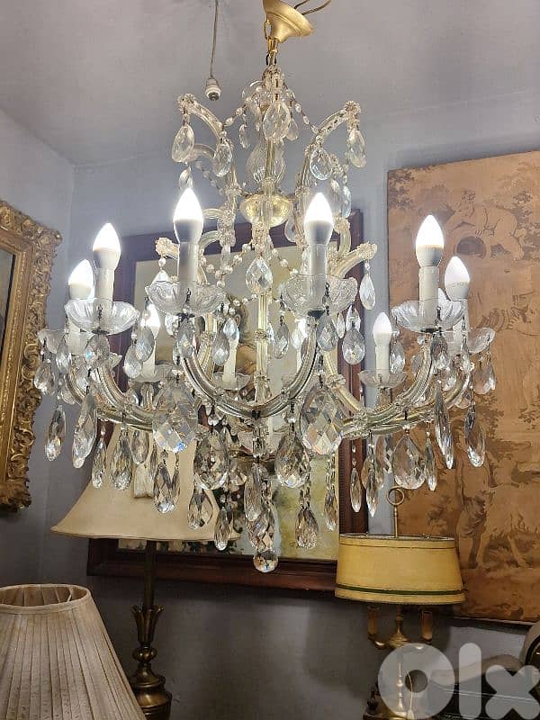 marie theresa large cyrstal chandelier 0