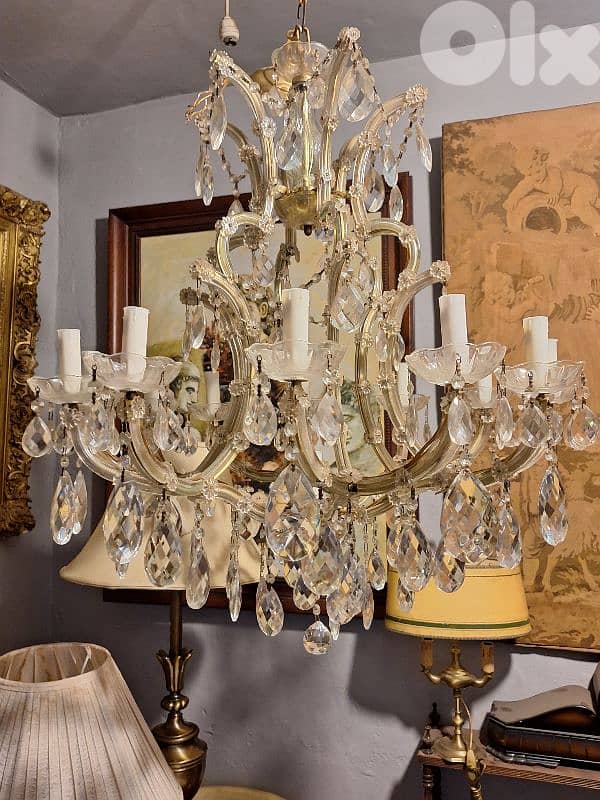 marie theresa large cyrstal chandelier 2