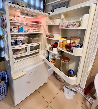 Refrigerator with Freezer – Good Condition – $150