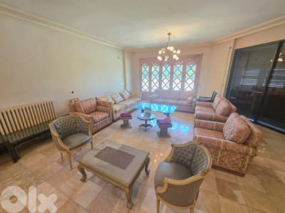 Spacious Apartment for Sale in Rabieh Naccache with Terrace 300 Sqm