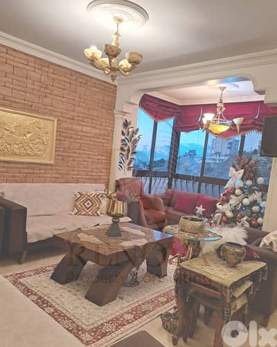 Fully Furnished and Mountain view apartment for sale in Awkar