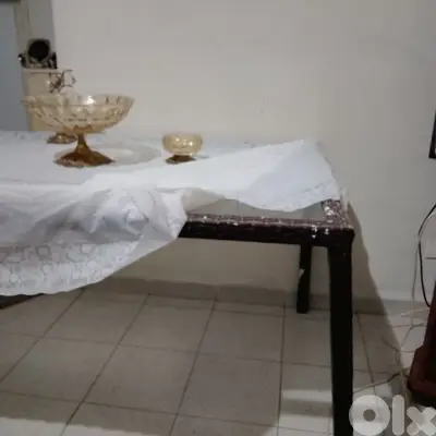 طاولة الحدائق مع 6 كراسي