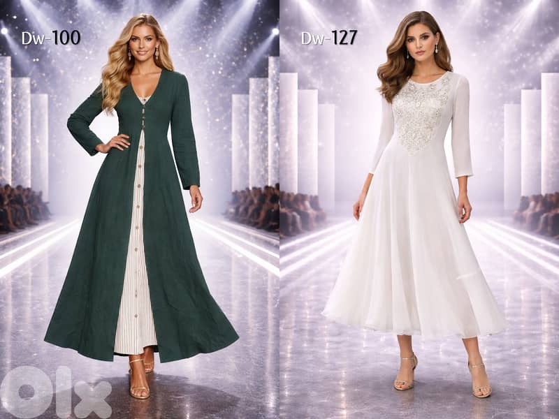 Big Collection of Elegant European Dresses 14