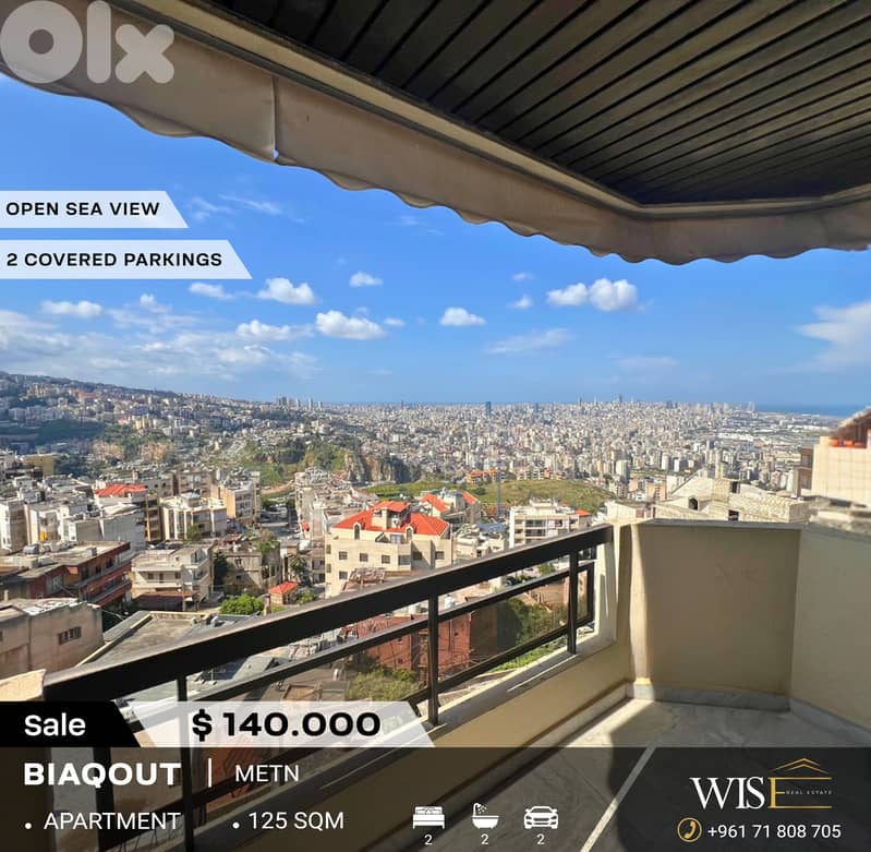 125 SQM Apartment for SALE in Biaqout! 0