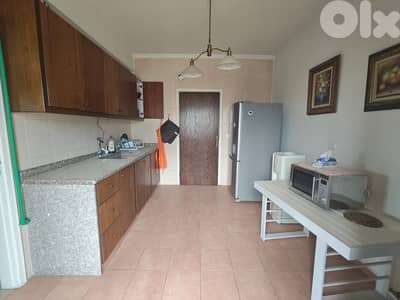 Zalka | Fully Furnished & Equipped 3 Bedrooms Apart | Open Sea View
