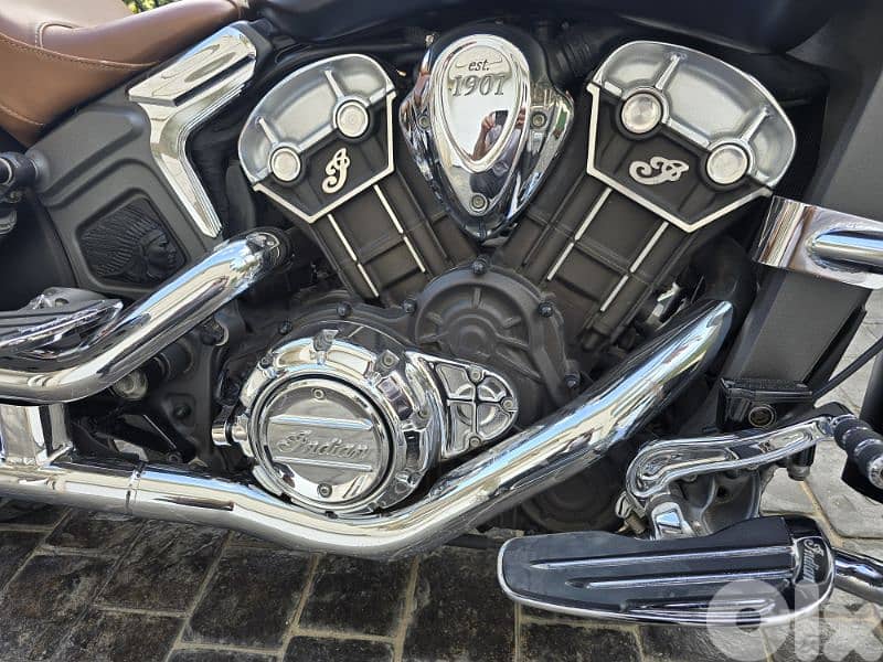 2016 Indian Scout 1133CC — Fully Customized — 8,300 km 2