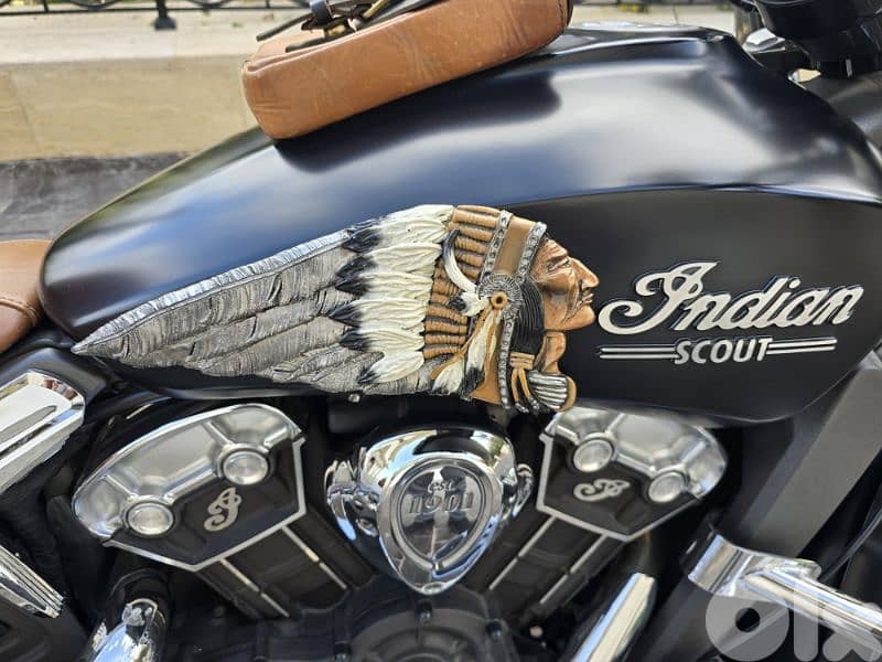 2016 Indian Scout 1133CC — Fully Customized — 8,300 km 4