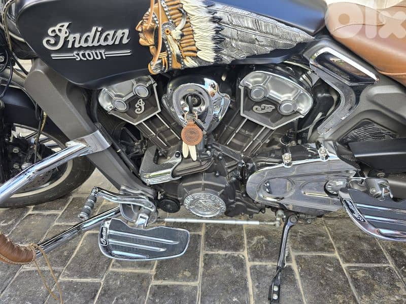 2016 Indian Scout 1133CC — Fully Customized — 8,300 km 10