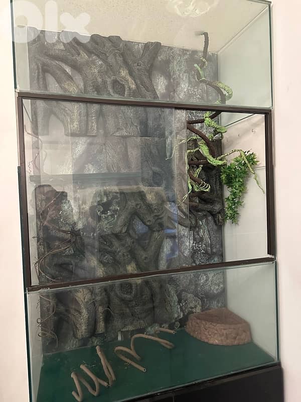 Aquarium Terrarium Tank XLarge size for reptiles 1