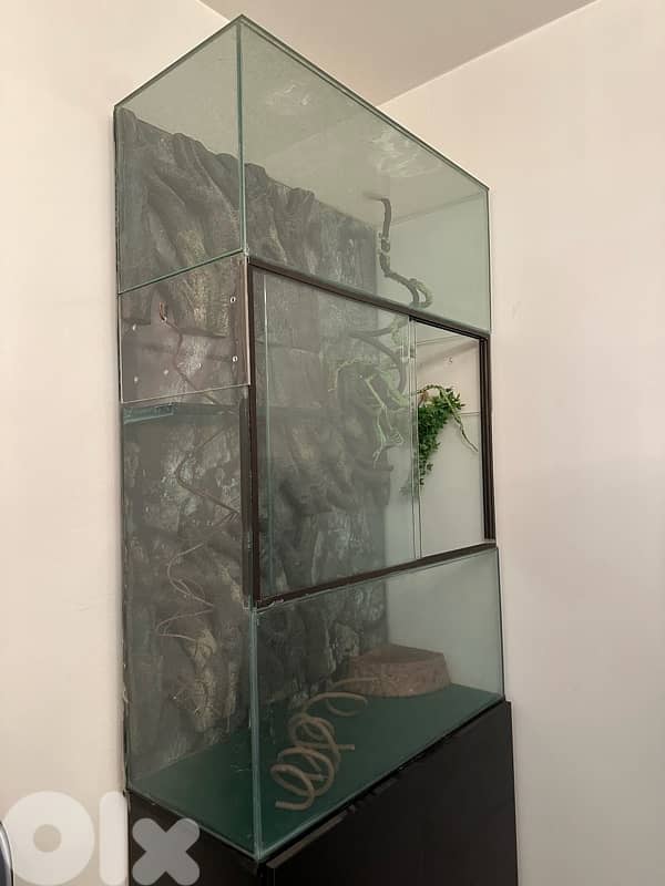 Aquarium Terrarium Tank XLarge size for reptiles 7