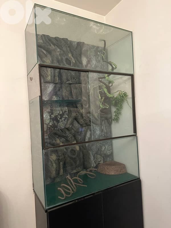 Aquarium Terrarium Tank XLarge size for reptiles 8