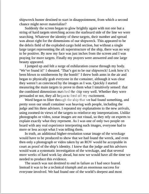 The Shipwreck Hunter By DAVID L. MEARNS (eBook) 7