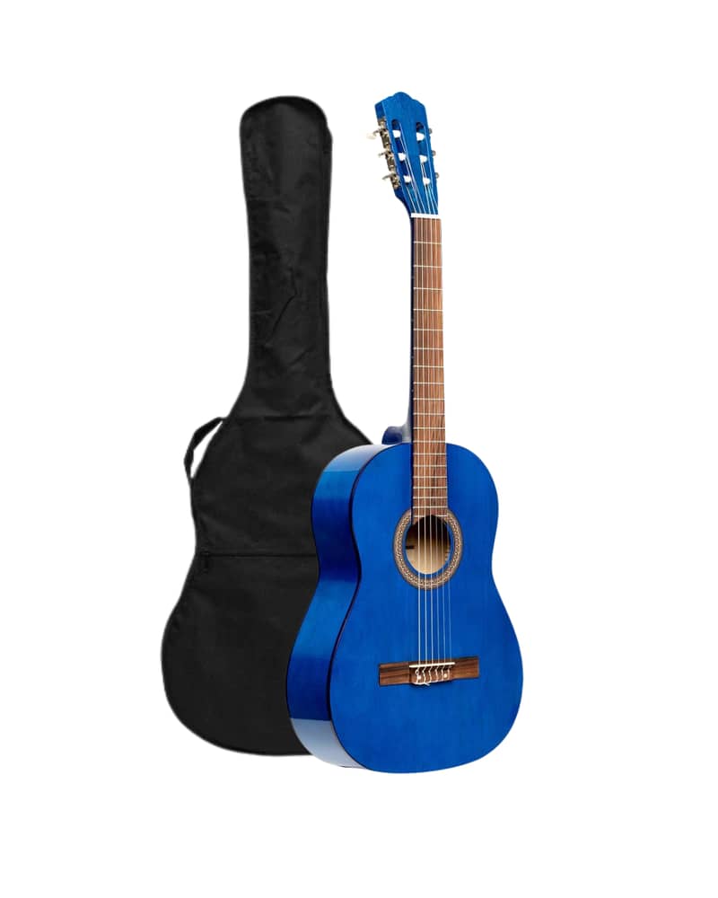 Classical Guitar MB39 - Blue Color with Bag 0