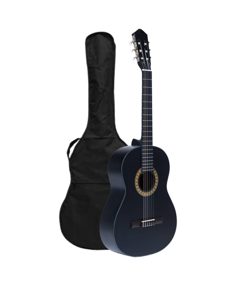 Classical Guitar MB39 - Black Color with Bag 0
