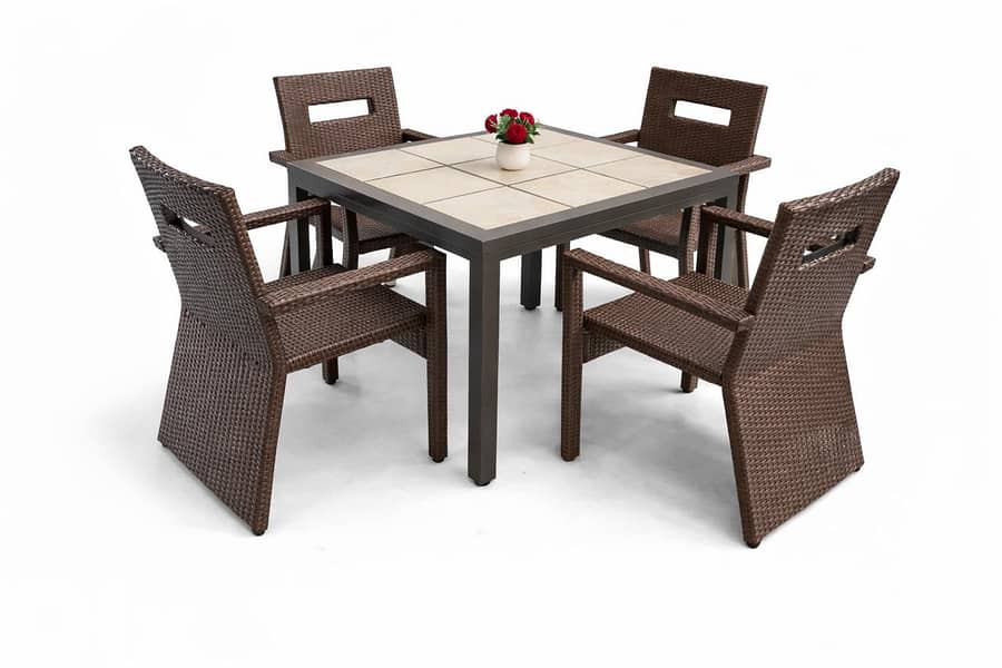 Artisan Tiled Dining Set 0