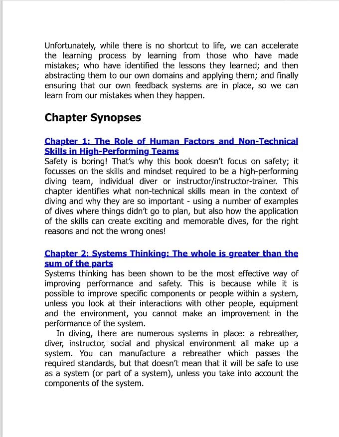 Under Pressure: Diving Deeper with Human Factors (eBook) 12
