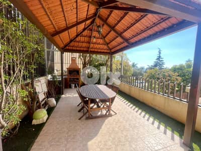 270 SQM Semi-Furnished Apartment in Kfarhbab + View & 150 SQM TERRACE