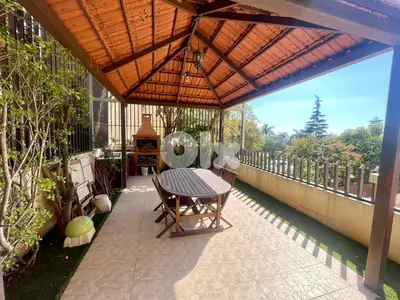 270 SQM Semi-Furnished Apartment in Kfarhbab + View & 150 SQM TERRACE