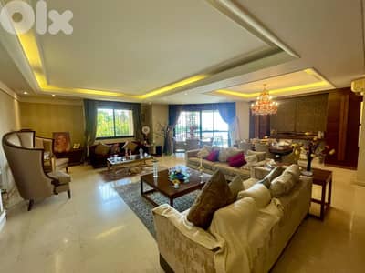 270 SQM Semi-Furnished Apartment in Kfarhbab + View & 150 SQM TERRACE