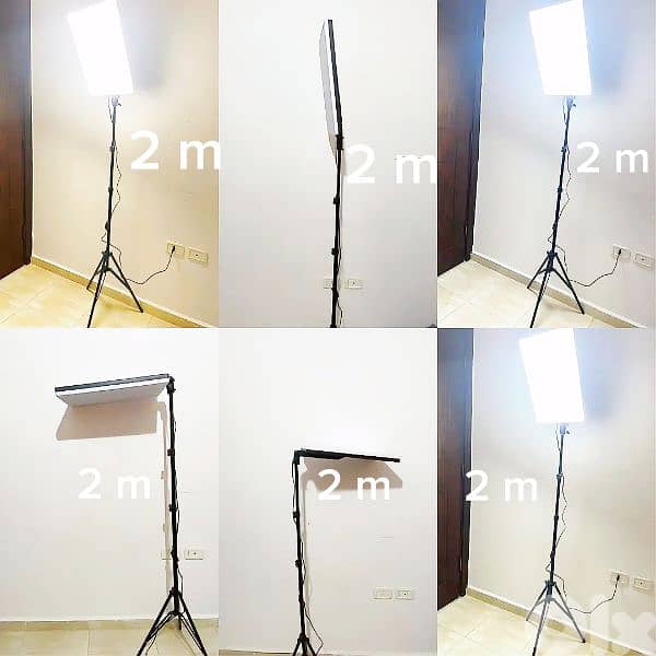 Plokama LIVE-P24 Professional LED Video Light - 75W Ultra Bright 5