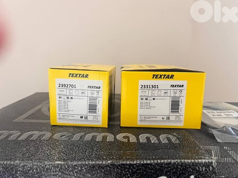 Brake pads and discs for BMW 2009 4