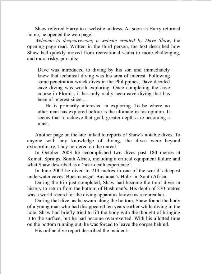 Raising the Dead  A True Diving Story of Death and Survival (eBook) 7