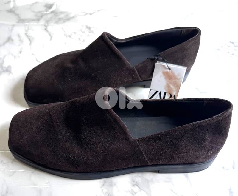 Zara Leather shoes - Brown 41 Limited Edition 1