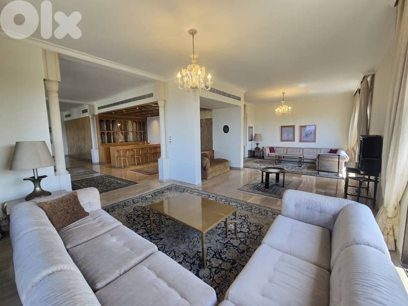 Luxurious Apartment for Rent in Rabieh – with Stunning Views 0