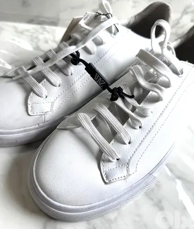 Zara White Leather Sneakers - 41