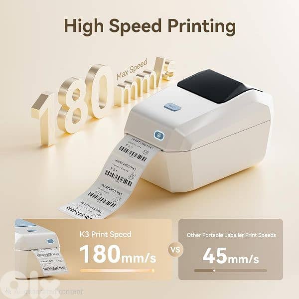 thermal label printer usb bluetooth 0
