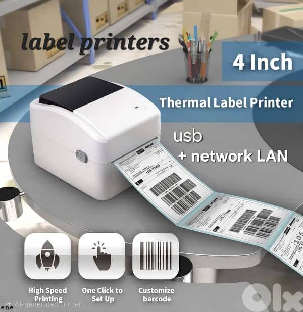 printer for labels thermal usb network LAN 0