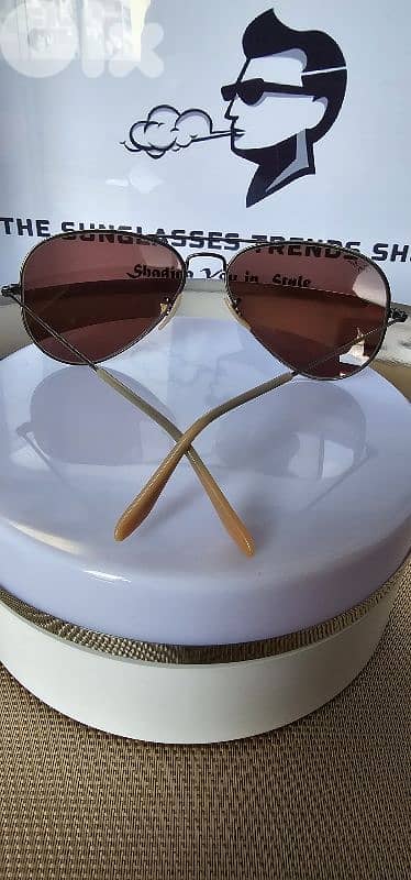 Ray-Ban Aviator Flash Lenses RB3025 167/2K Bronze Red 3