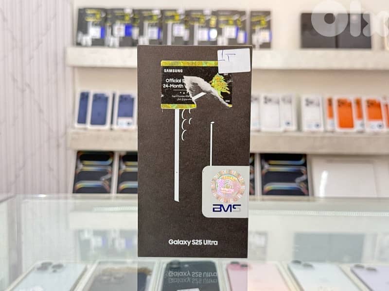 Samsung s25 ultra 1 Tb 12 Ram brand new sealed BMS warranty 0