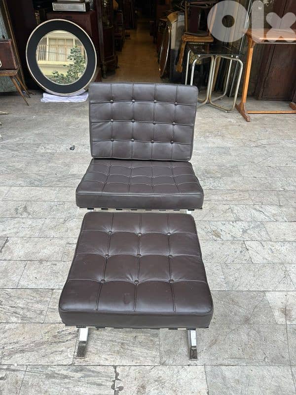 relax lounge chairs knoll barcelona leather original 1