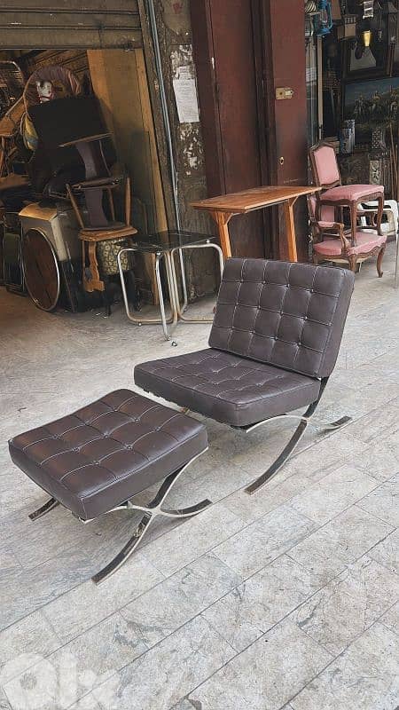 relax lounge chairs knoll barcelona leather original 3