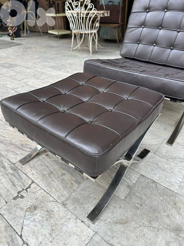 relax lounge chairs knoll barcelona leather original 4